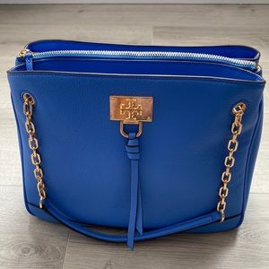 Tory Burch Bright Blue Shoulder Bag NWOT